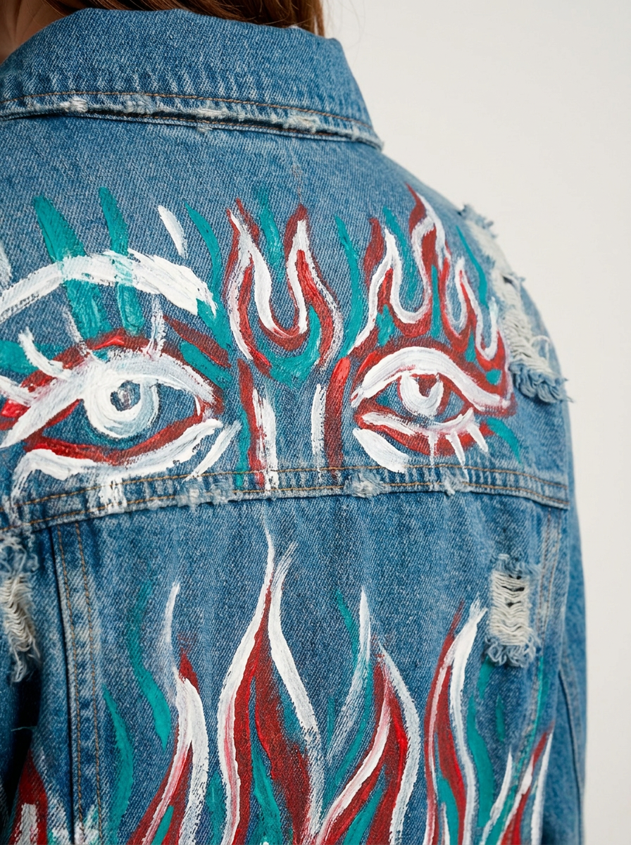 Hand-painted detail